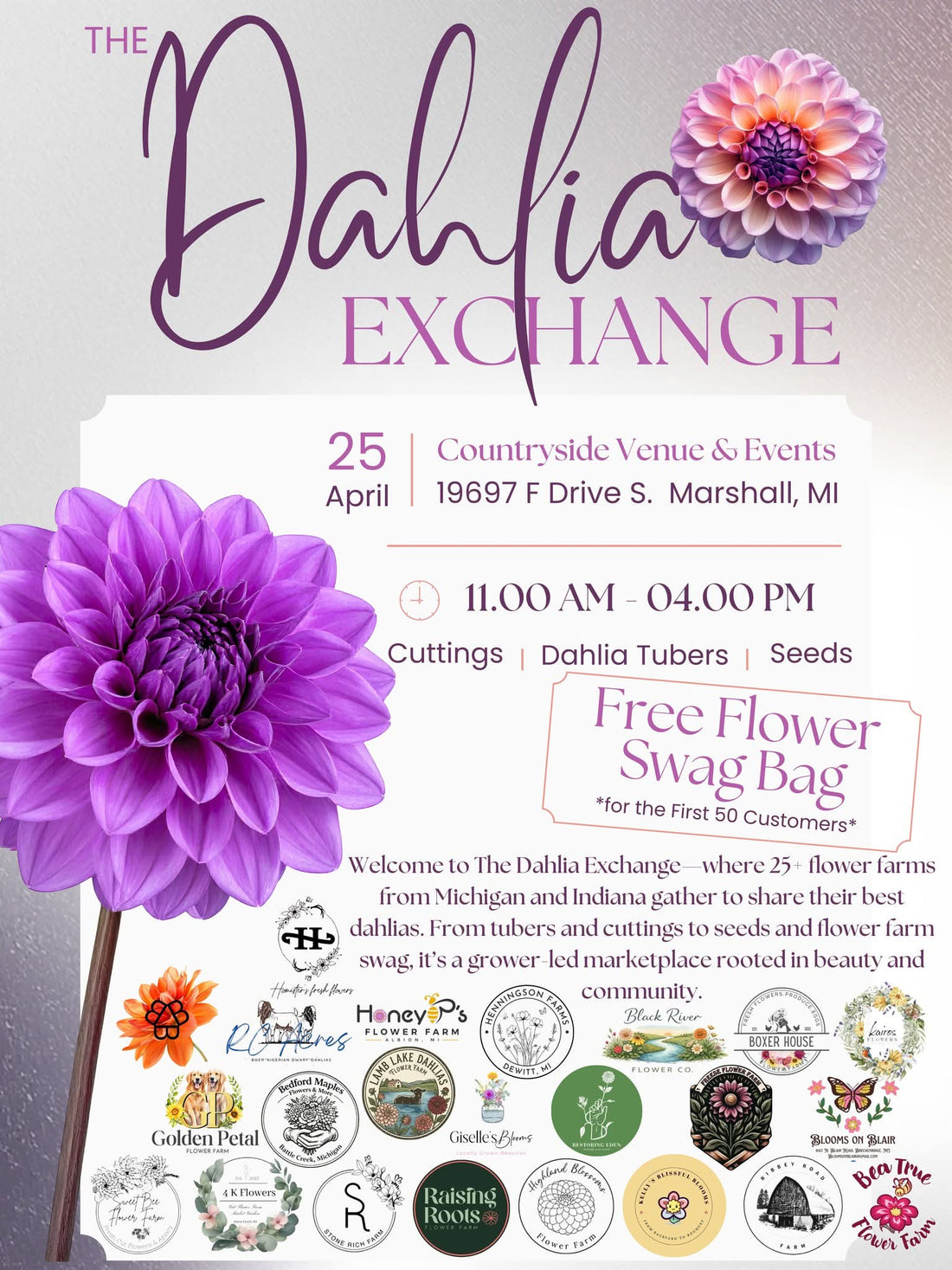 Do You Dahlia and other fun farm events