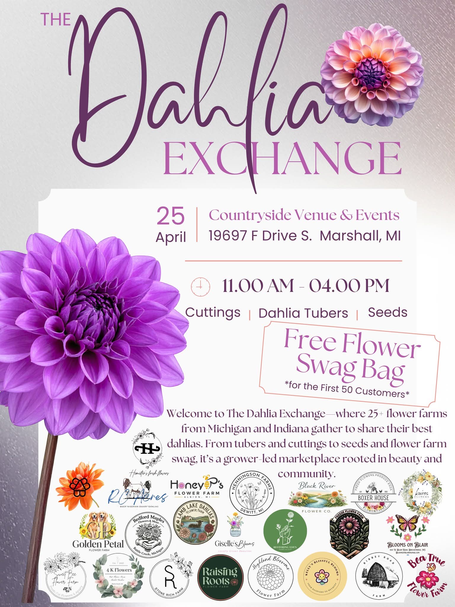 Do You Dahlia and other fun farm events