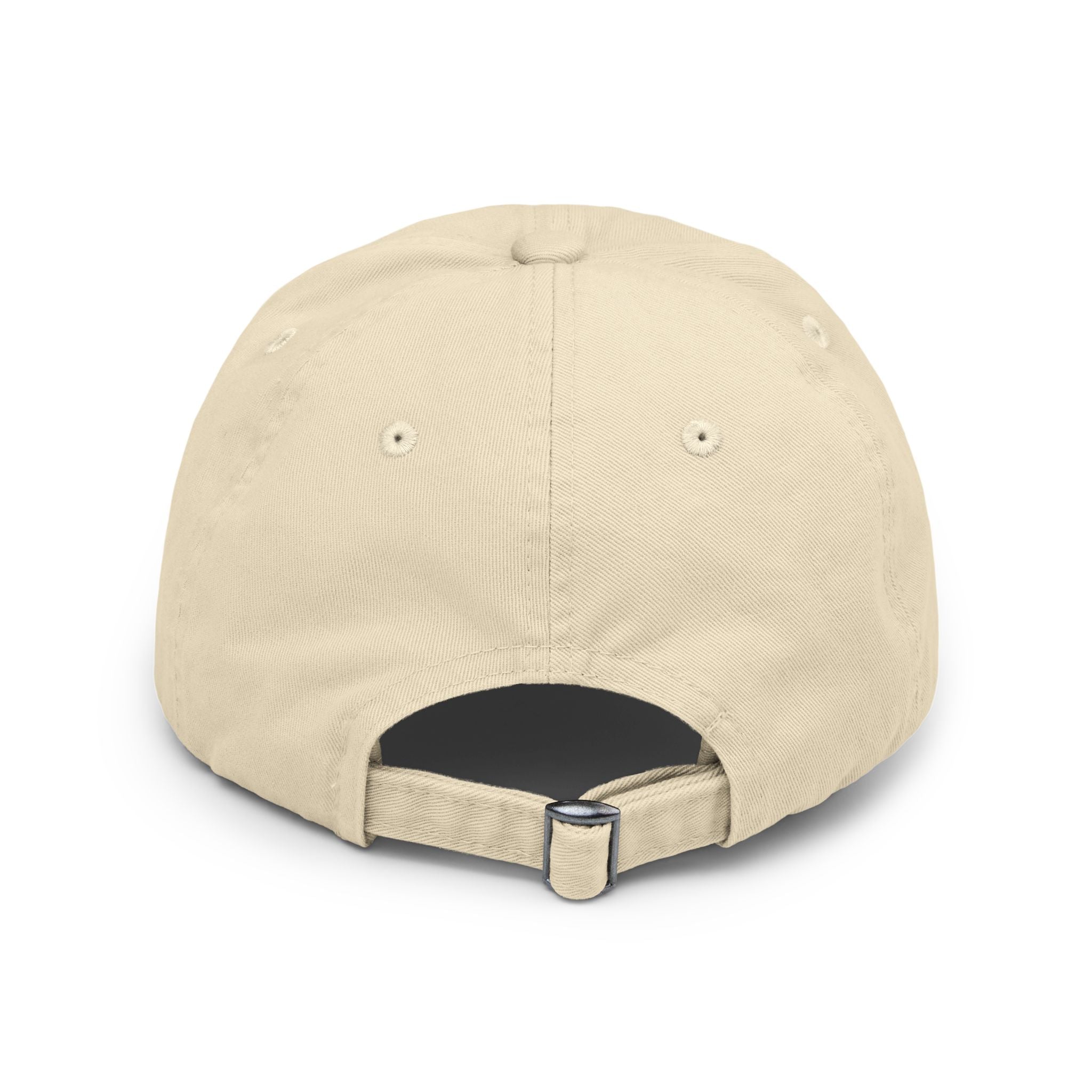 Vintage Floral Tractor Distressed Cap — 'Love on the Farm' Baseball Hat