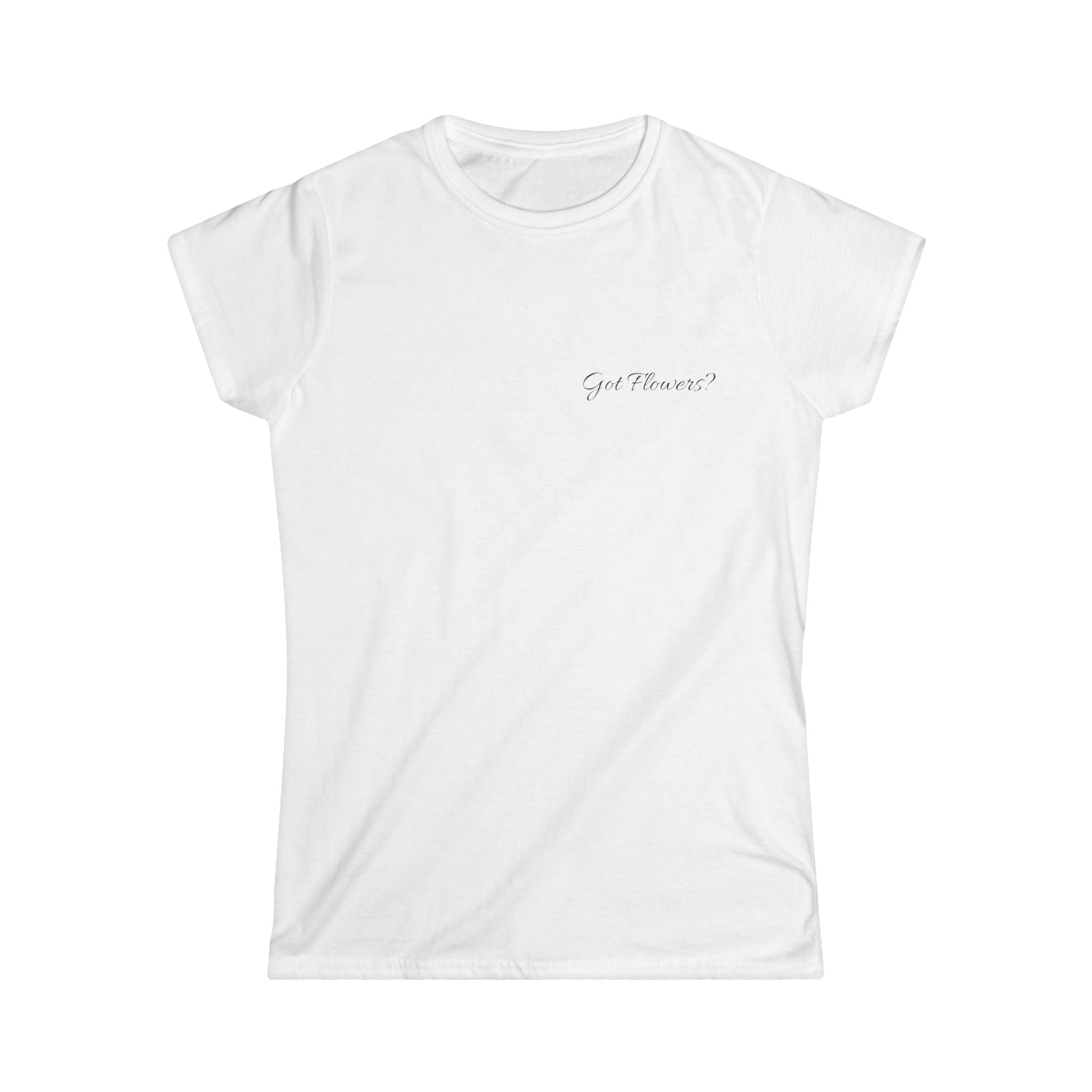 Women's Floral Bouquet Tee — 'Self Bloom' Casual Graphic Shirt