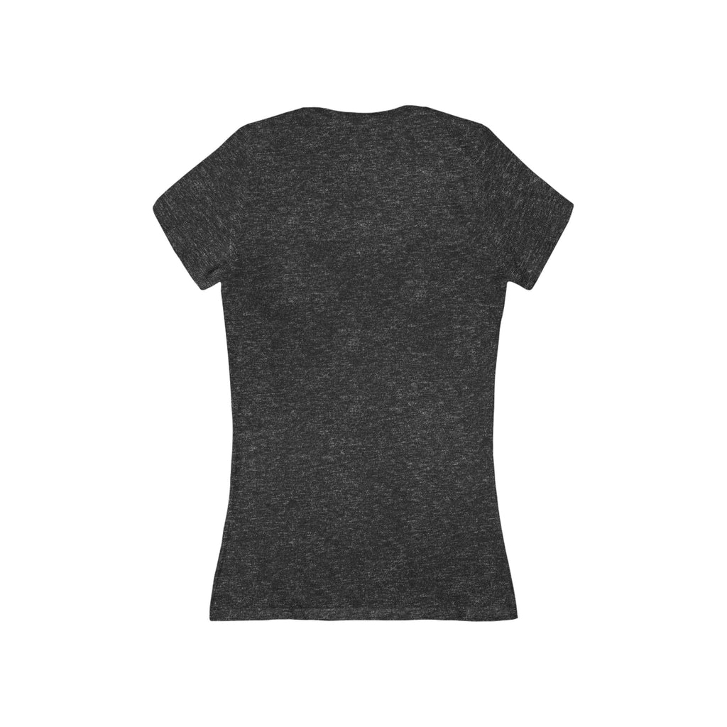 Garden Gal V‑Neck Tee — Floral 'Garden Gal' Women's Deep V-Neck Shirt