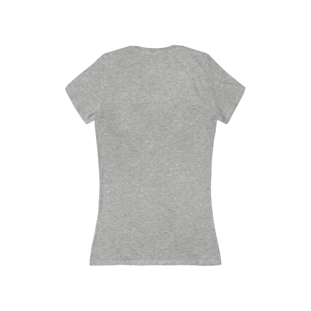 Garden Gal V‑Neck Tee — Floral 'Garden Gal' Women's Deep V-Neck Shirt