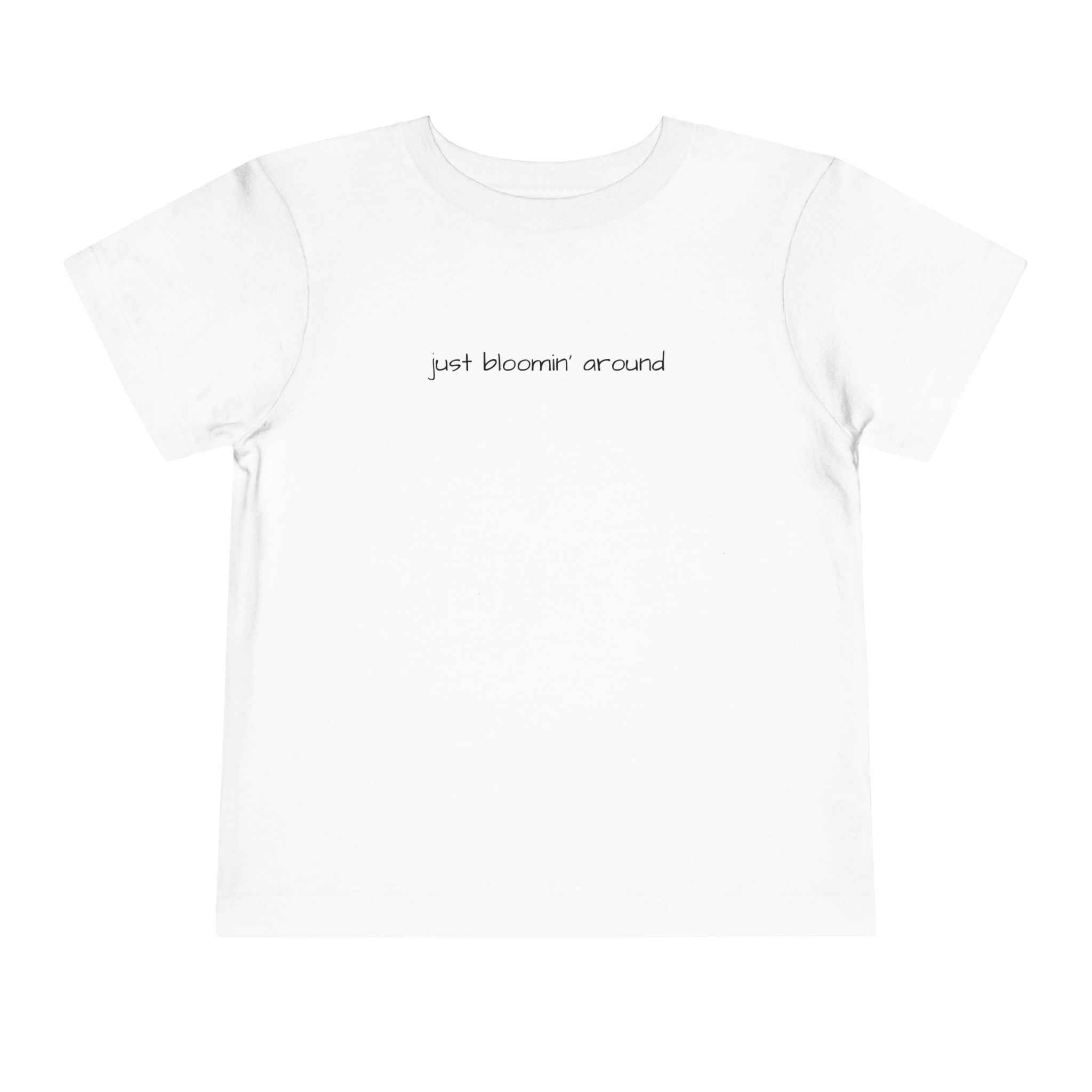 Toddler Tee — “Future Flower Farmer” Floral Baby Shirt