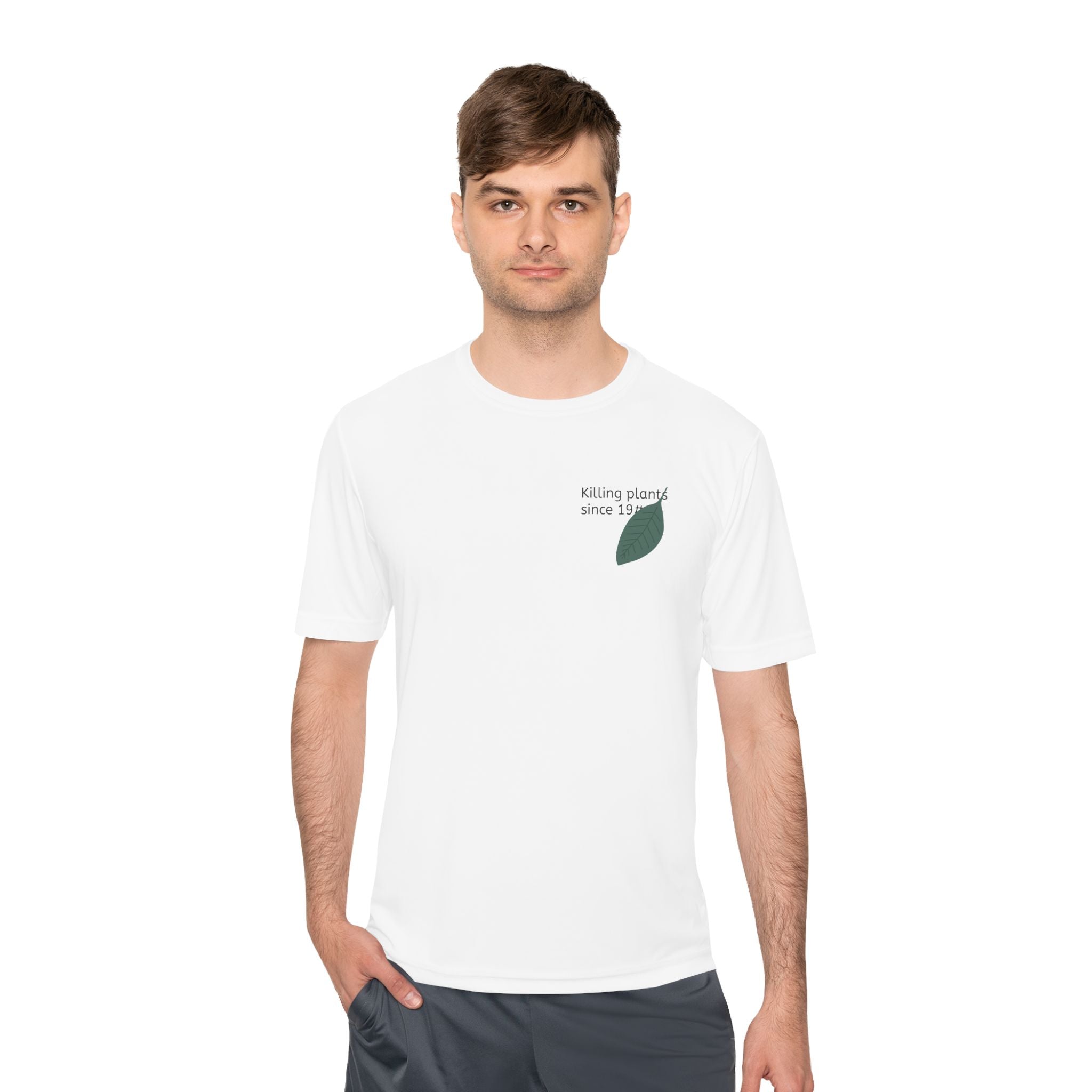 Nice Plants Tee — Floral Graphic Moisture‑Wicking Shirt