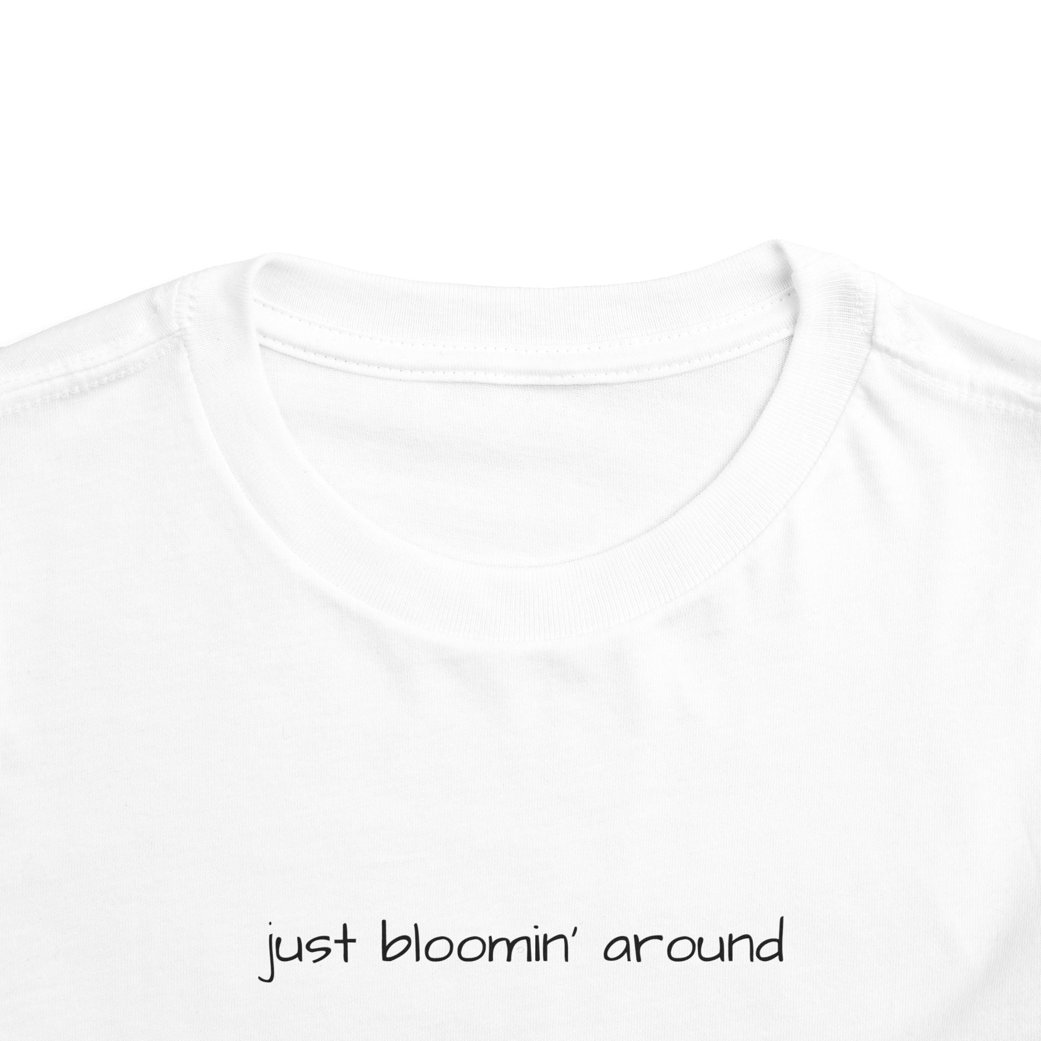 Toddler Tee — “Future Flower Farmer” Floral Baby Shirt