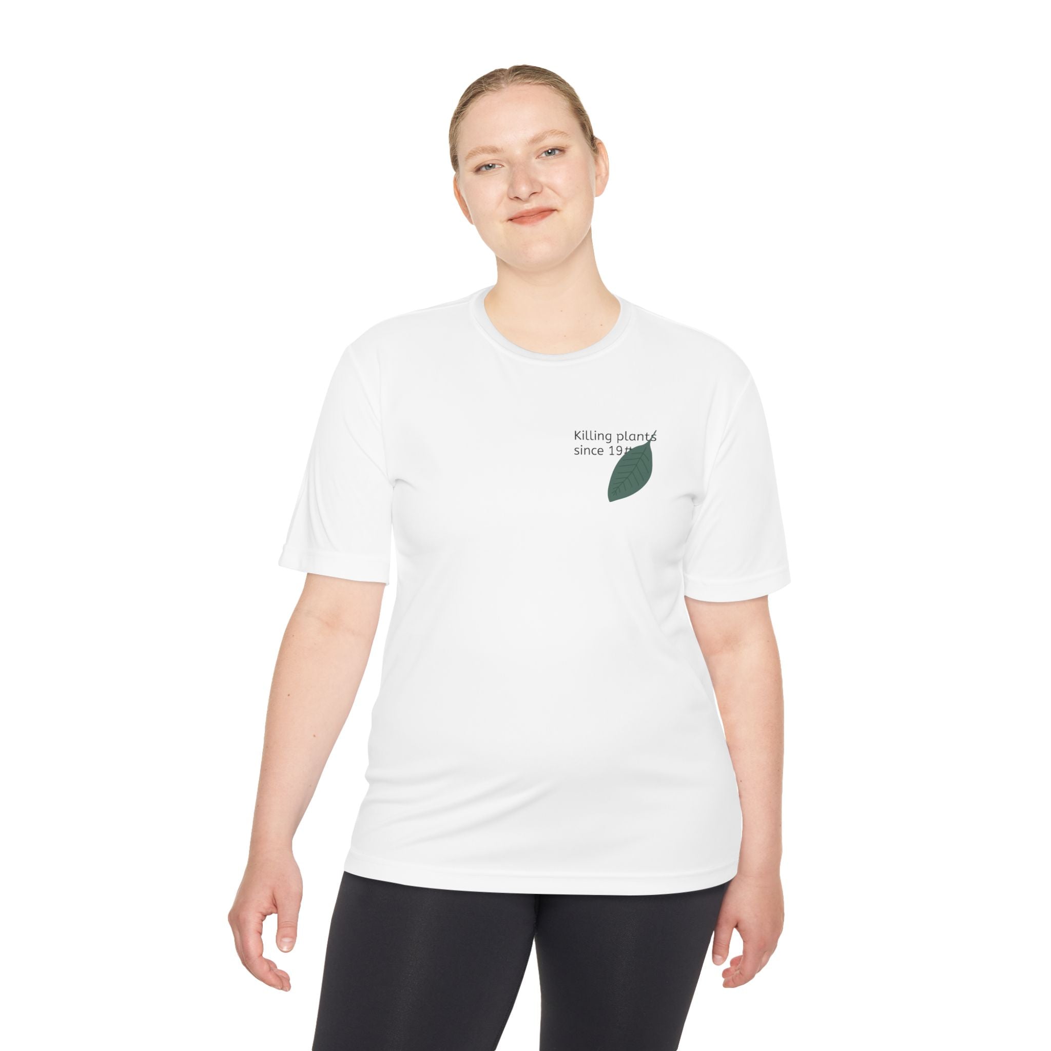 Nice Plants Tee — Floral Graphic Moisture‑Wicking Shirt